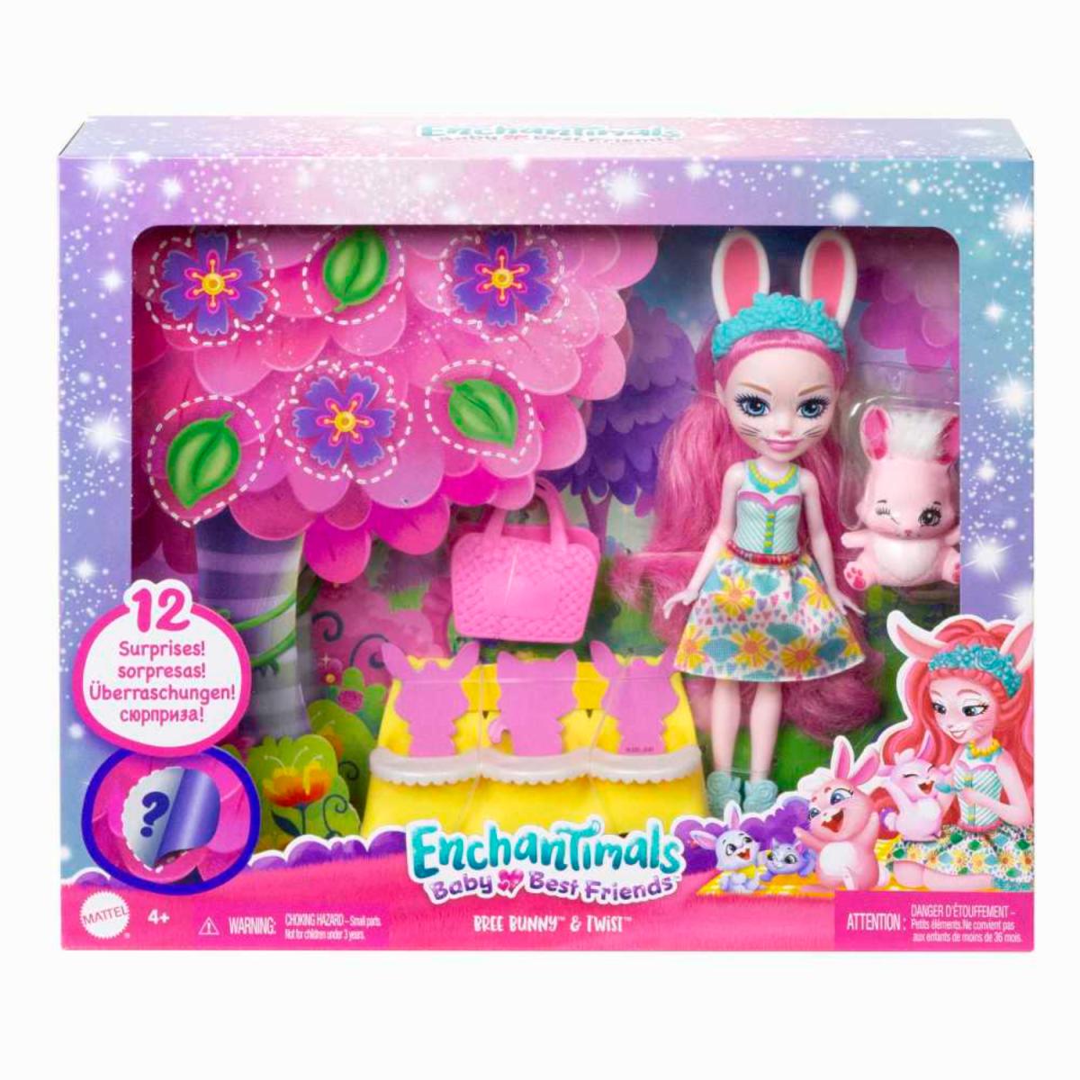 ENCHANTIMALS BABY MEJORES AMIGAS SURT