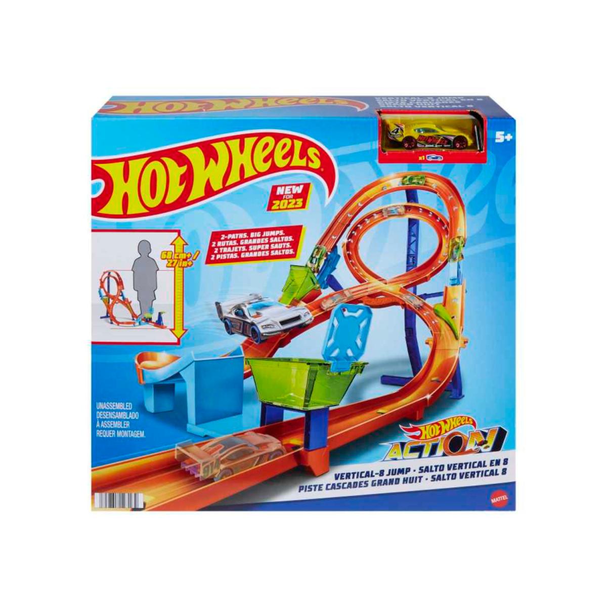 HOTWHEELS PISTA DE ACCION 8 VERTICAL