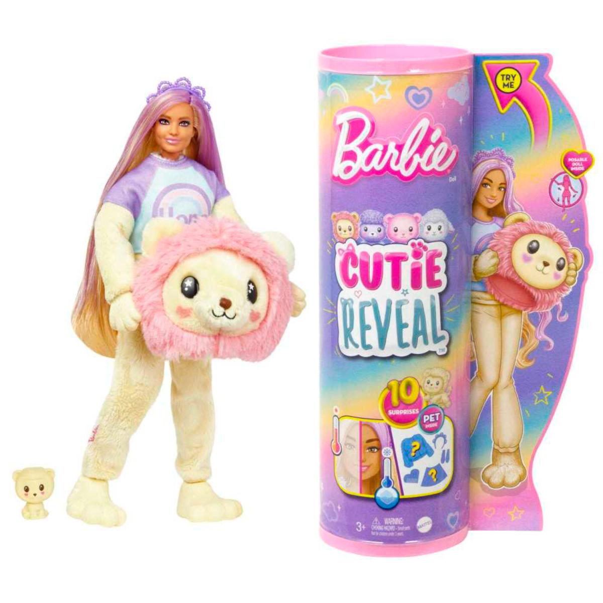 BARBIE CUTIE REVEAL MUÑECA SURT