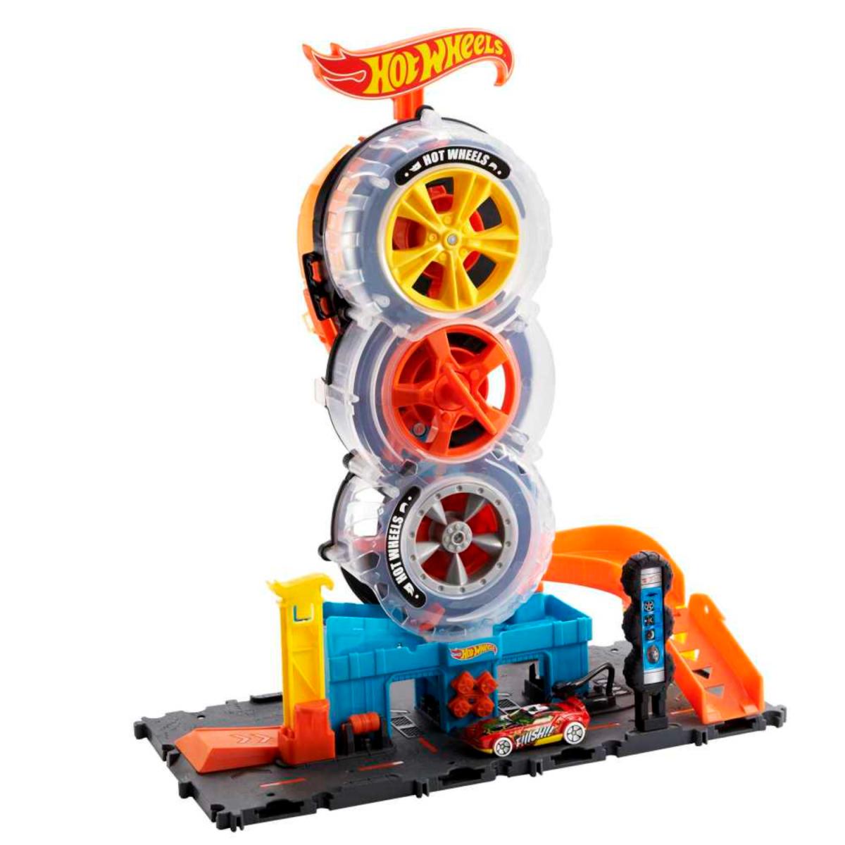 HOTWHEELS CITY SUPER TWIST LLANTERA