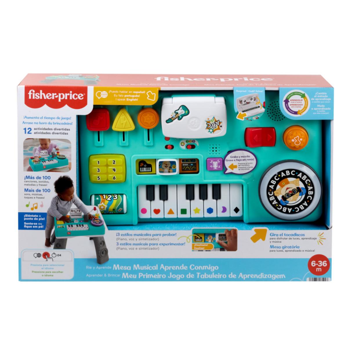 FISHERPRICE MESA MUSICAL RIE Y APRENDE