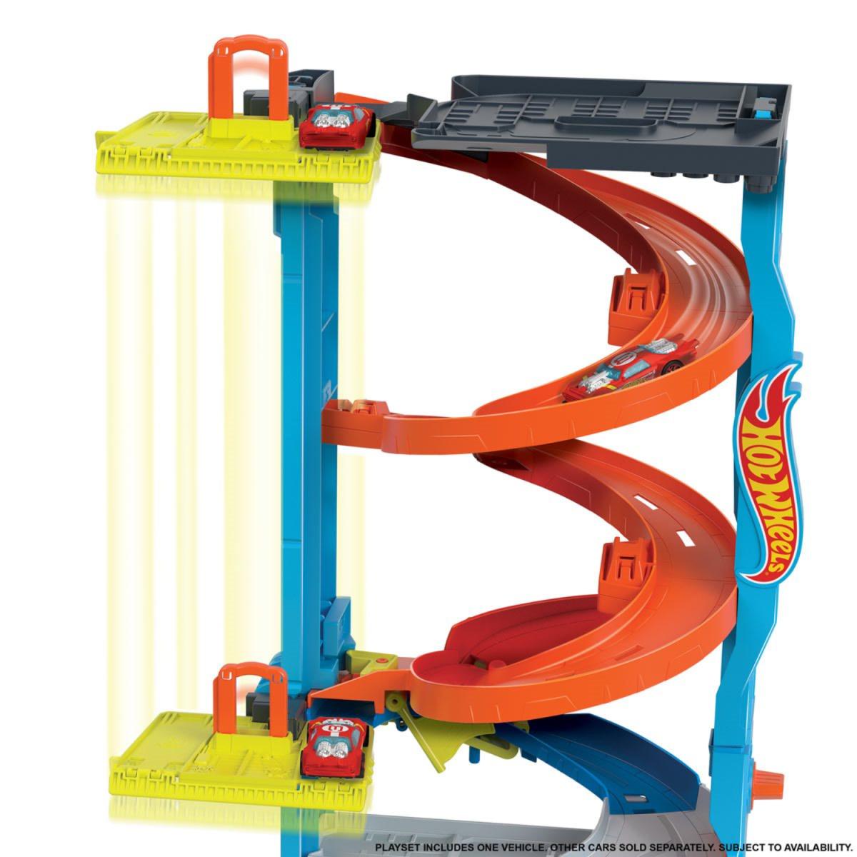 HOTWHEELS CITY PISTA TORRE DE CARRERAS