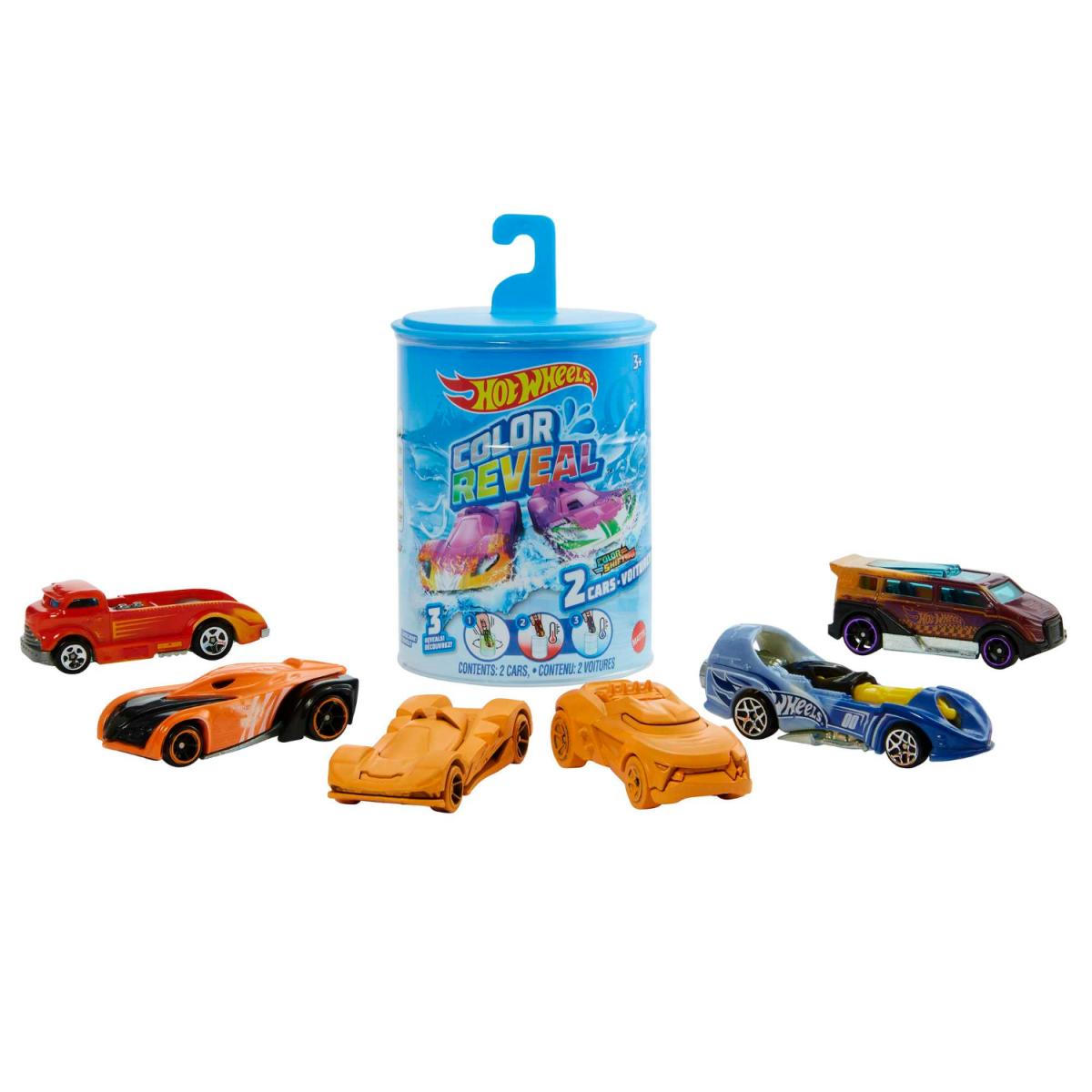 HOTWHEELS 2 PACK COLOR REVEAL