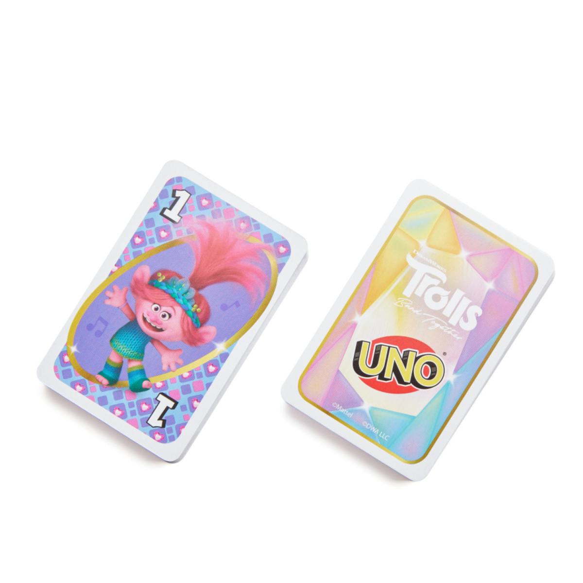 UNO DREAMWORKS TROLLS JUEGO DE MESA