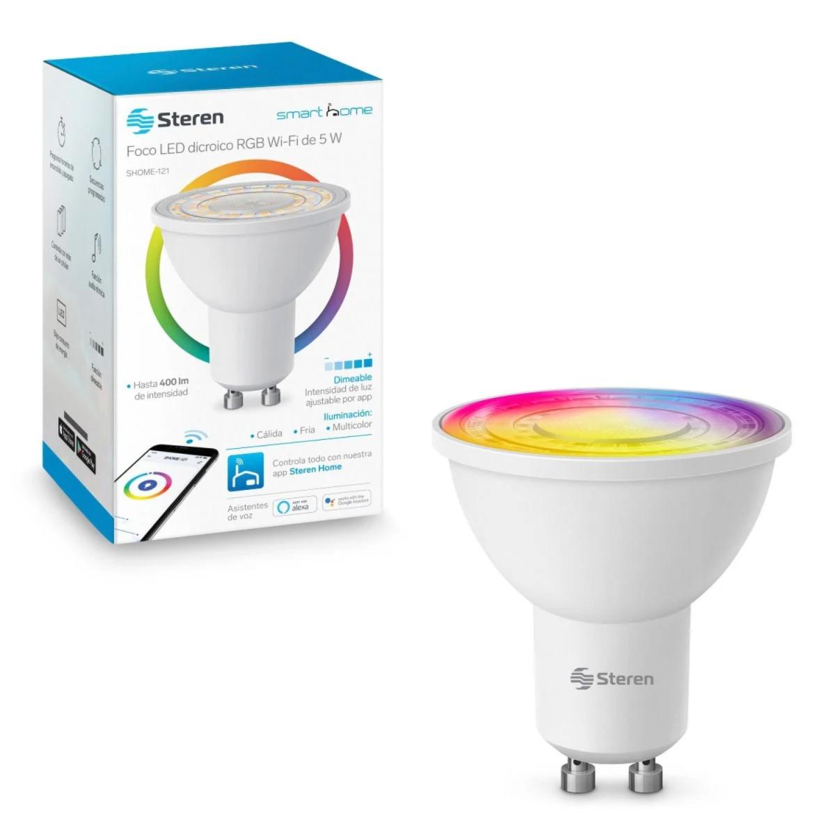 FOCO LED DICROICO RGB 5W WIFI