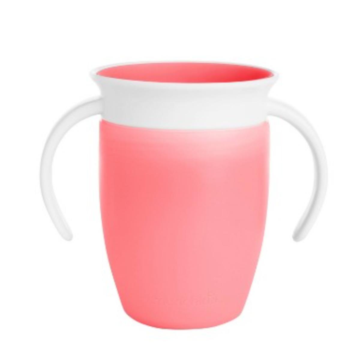 VASO P/BEBE 360 -7OZ C/ASAS ROSA MUNCHKI