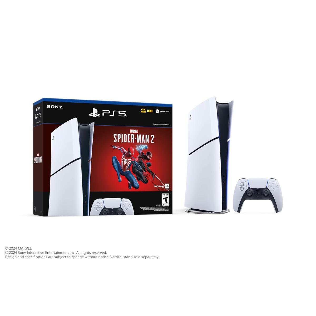 CONSOLA PS5 EDICION DIGITAL SPIDER MAN 2