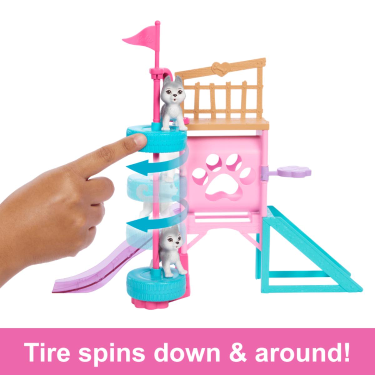 BARBIE SET JUEGO STACIE ENTRENADRA CACHO